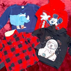 4 Pk Baby SweatShirt Bundle